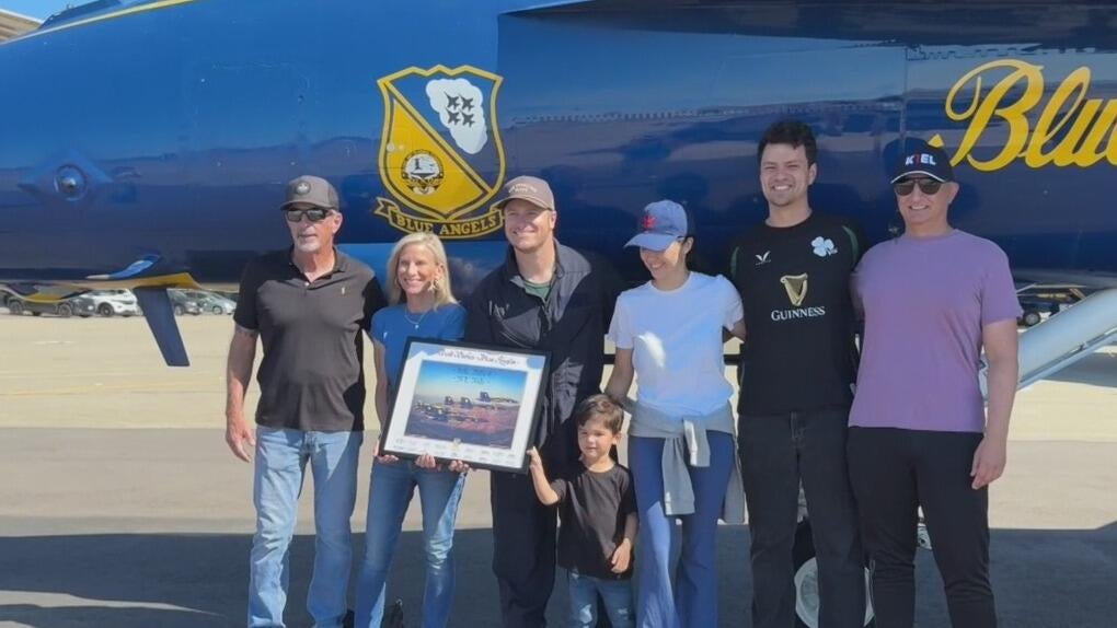 Glens Academy soccer club exec chosen for U.S. Navy Blue Angels flight — CBS Bay Area (KPIX), Healdsburg Arts news