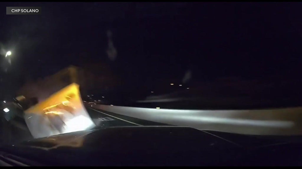 Video shows Tesla hit CHP car on I-80 in Fairfield; driver says he slept with Full Self-Driving on — CBS Bay Area (KPIX), Healdsburg Technology news