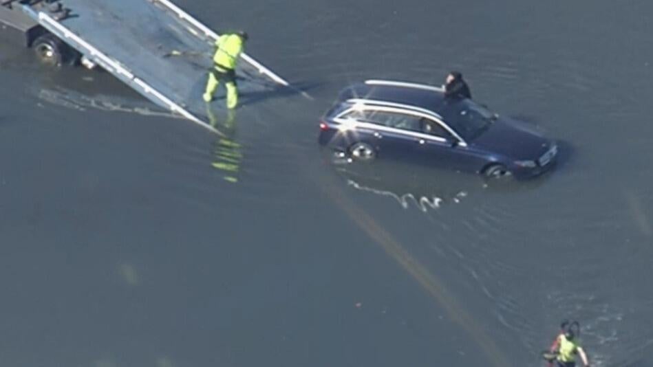 Flooding in parts of Marin County as coastal flood advisory in effect for Bay Area — CBS Bay Area (KPIX), Healdsburg Community news