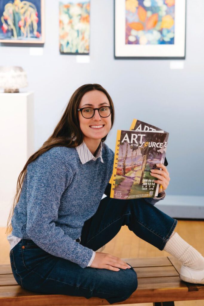 Linked Hands: Penelope Lenaerts of Art Trails Open Studios — North Bay Bohemian