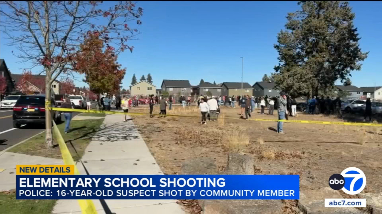 3 children, 1 teacher killed in shooting at Bend, Oregon elementary school; teen shooter also dead: Police
— ABC 7 Bay Area, Healdsburg Schools news