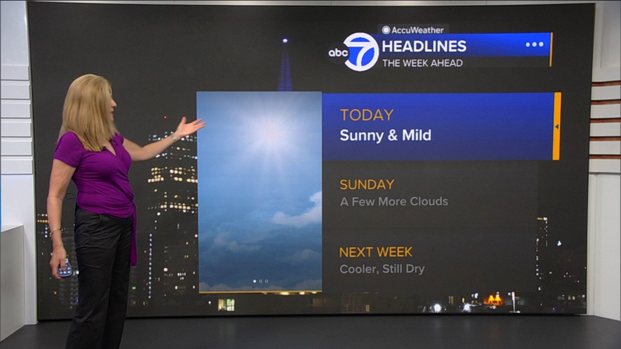 AccuWeather Forecast: Sunny and mild
— ABC 7 Bay Area, Healdsburg Community news