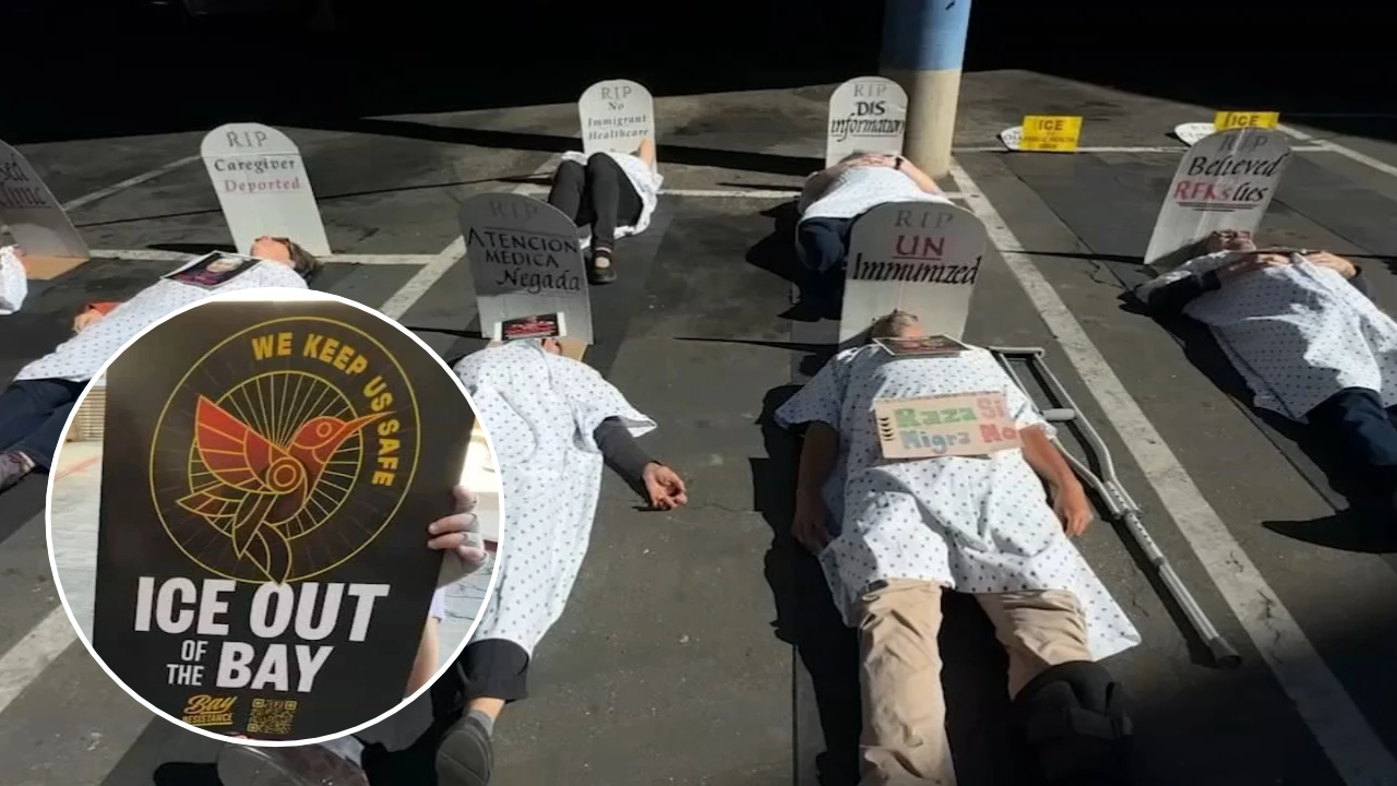Activists demand end to ICE activity at Oakland's Eastmont Mall, stage 'die-in' demonstration
— ABC 7 Bay Area, Healdsburg Real Estate news