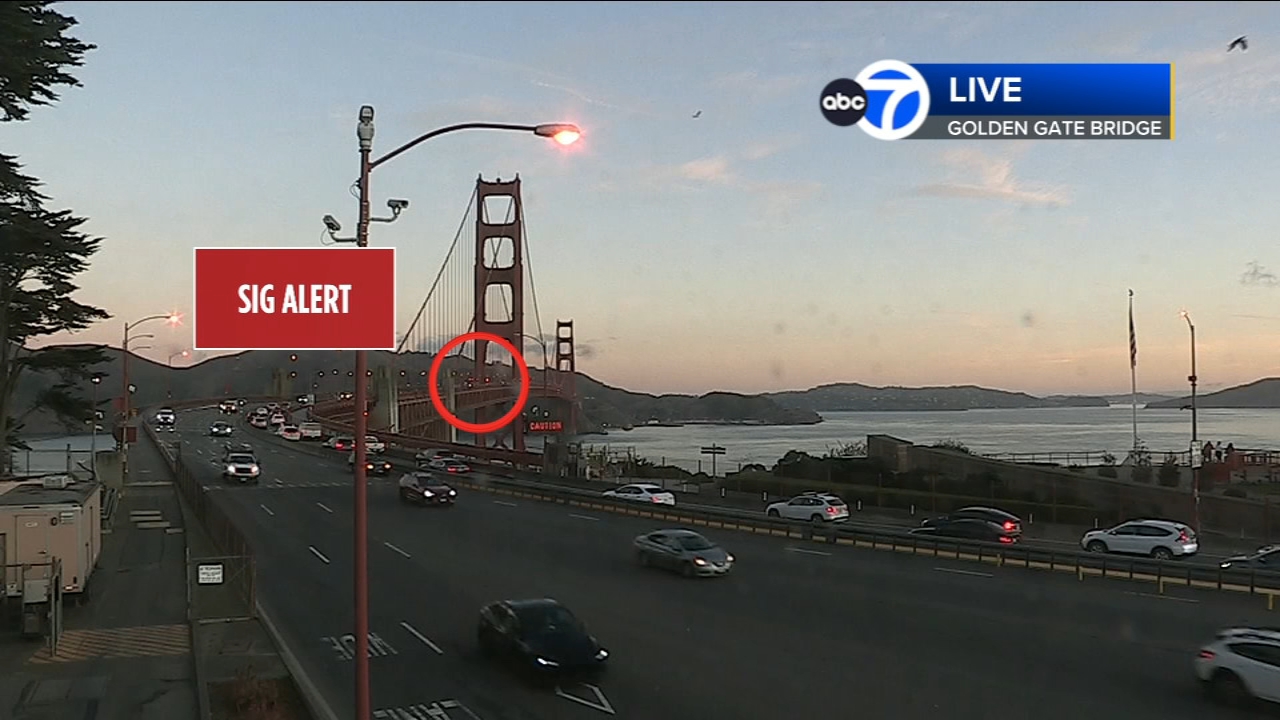 Northbound Golden Gate Bridge reopens after 2-vehicle crash with injuries causes delays
       — ABC 7 Bay Area