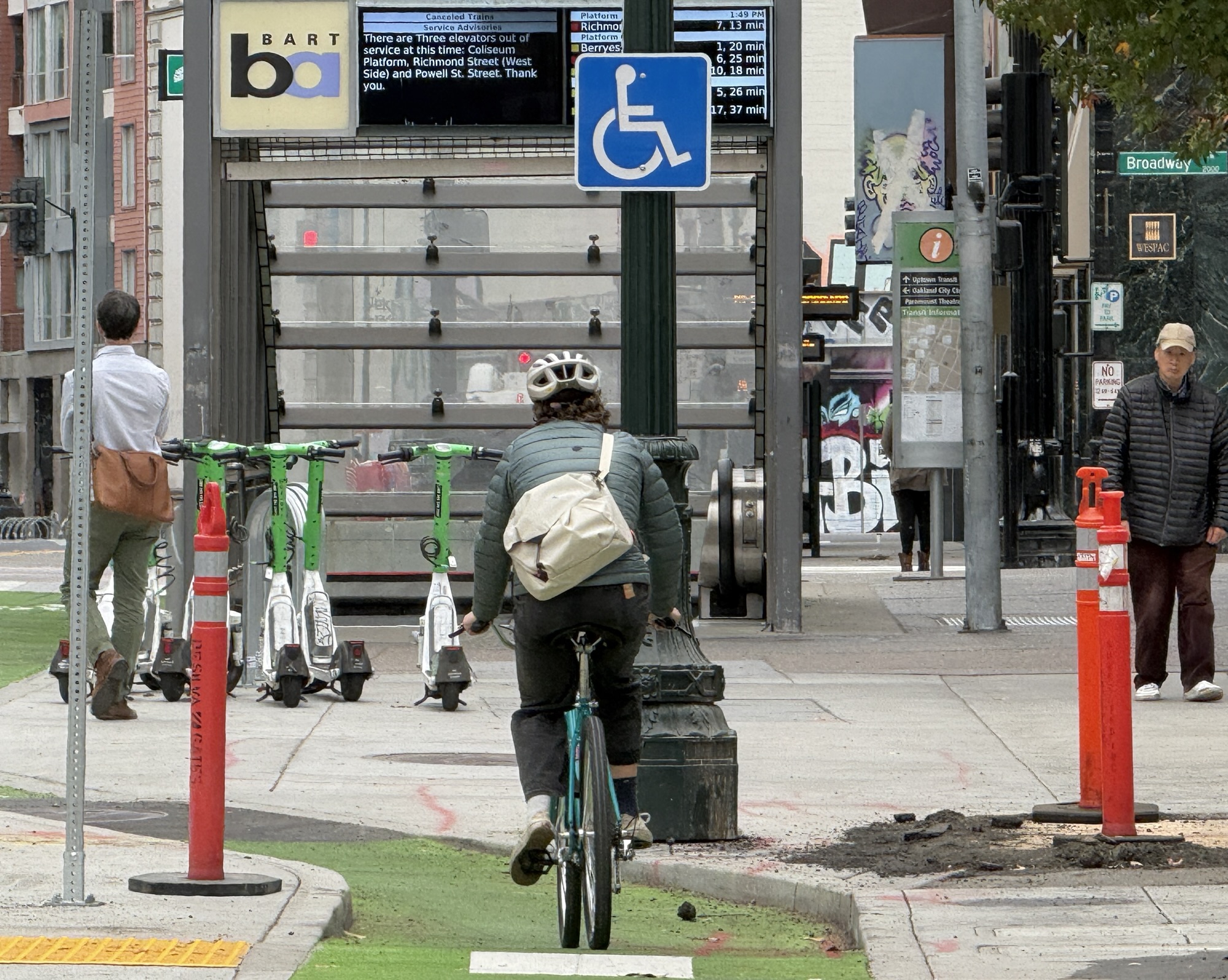 New protected bikeway connects Lake Merritt to 19th St. BART — The Oaklandside, Healdsburg Community news