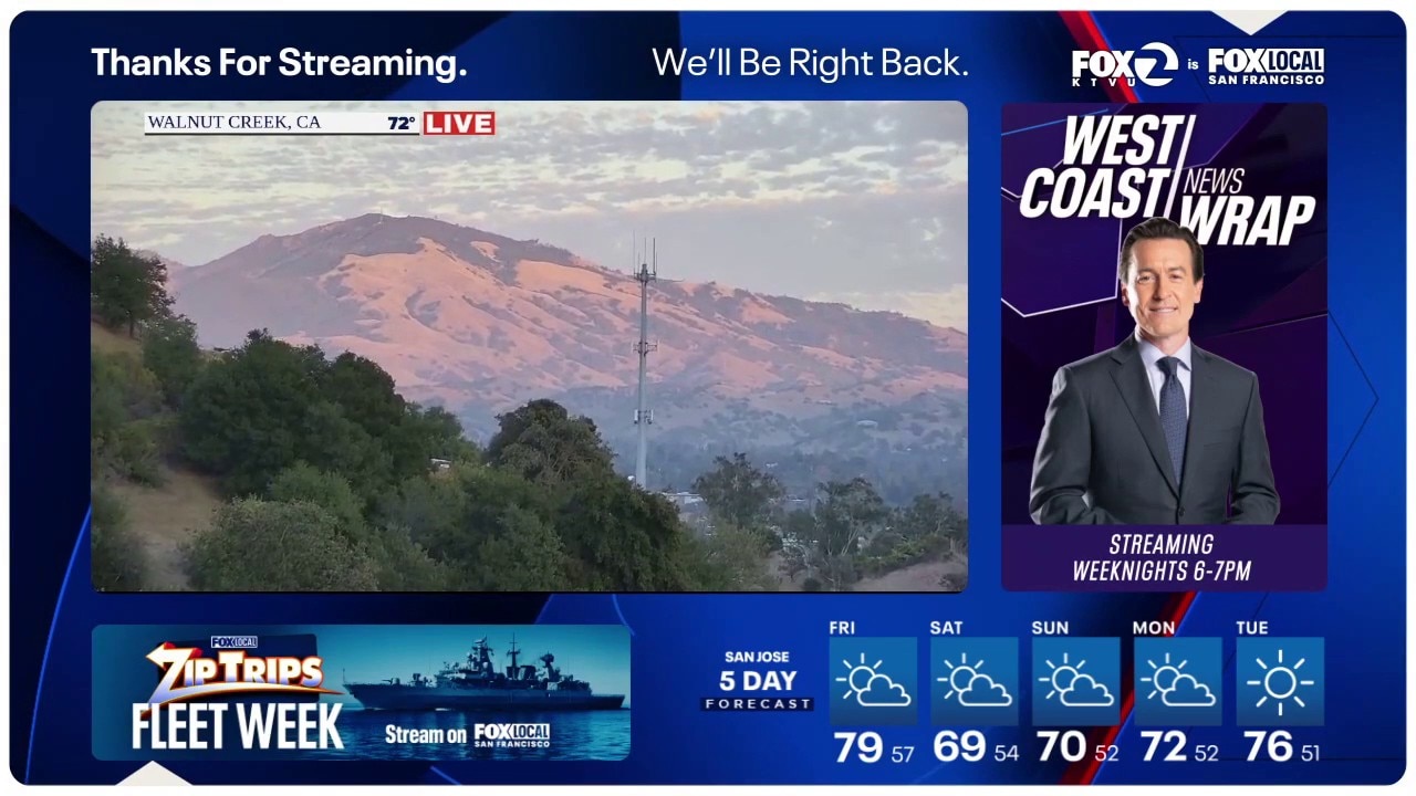 West Coast News Wrap Live — KTVU FOX 2 Bay Area, Healdsburg Community news