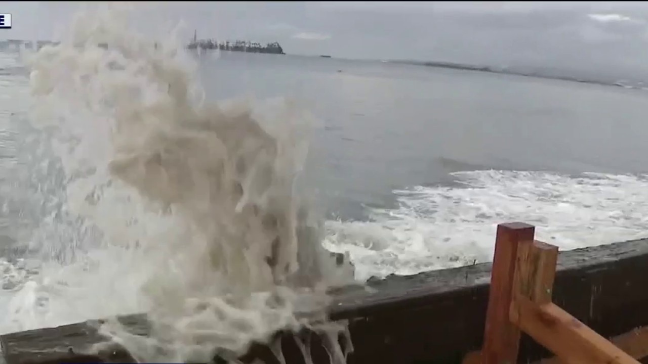 Assessing damages from Tropical Storm Rachel in Long Beach  — KTVU FOX 2 Bay Area, Healdsburg Community news