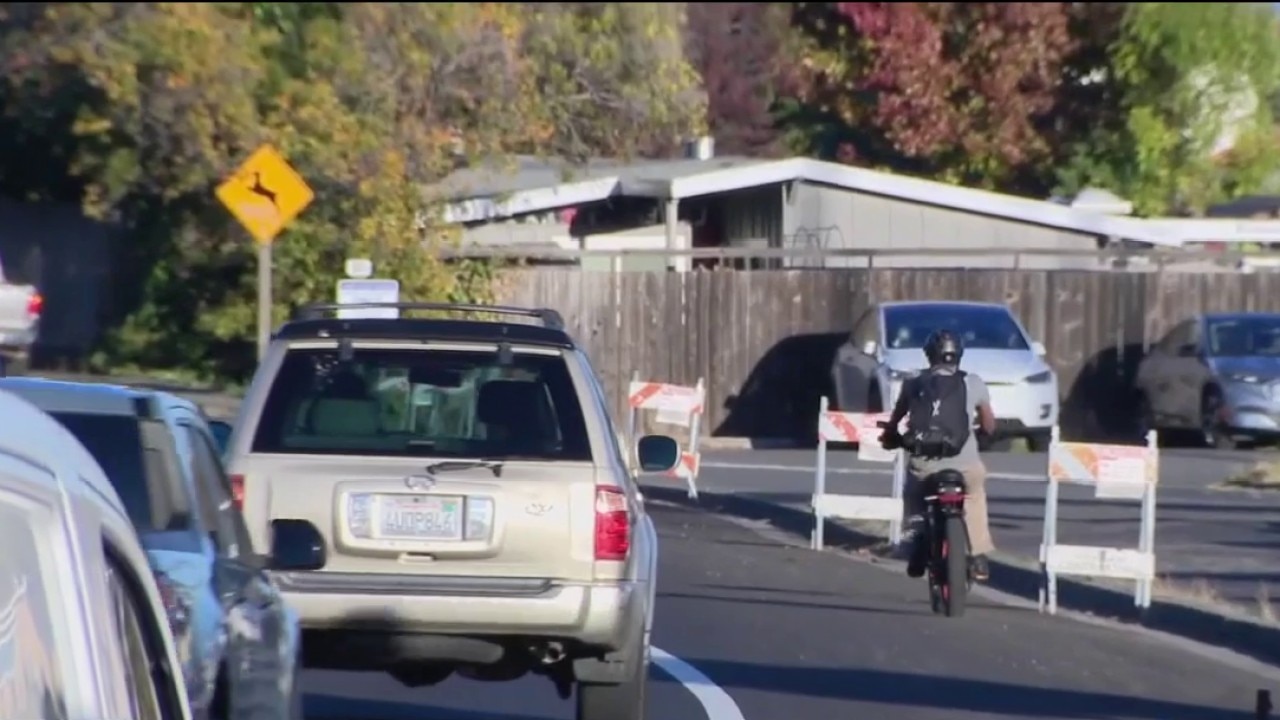 Bicycle lane backlash in San Rafael after parking spots removed  — Healdsburg Community news