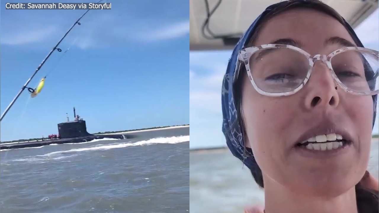Video: Solo sailor avoids near-collision with U.S. Navy submarine in Florida — KTVU FOX 2 Bay Area, Healdsburg Community news