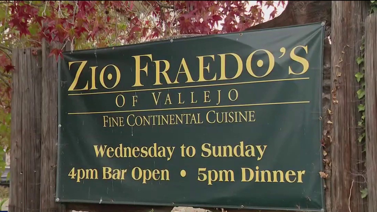 Zio Fraedo’s waterfront restaurant to close Vallejo location after 20 years — KTVU FOX 2 Bay Area, Healdsburg Dining news