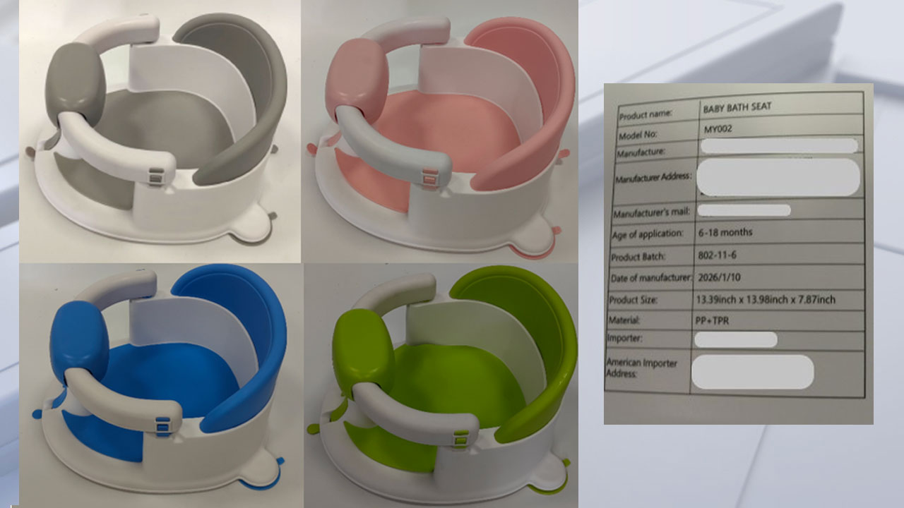 Baby bath seats sold on Amazon under recall for risk of serious injury, drowning — KTVU FOX 2 Bay Area, Healdsburg Government news